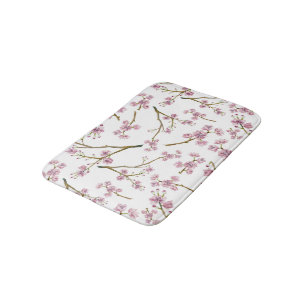 Alfombrilla De Baño Impresión de la flor de cerezo de Sakura