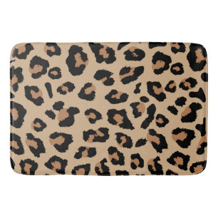 Alfombrilla De Baño Impresión de leopardo