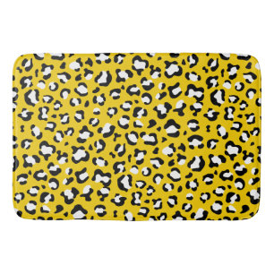 Alfombrilla De Baño Impresión de leopardo, puntos de leopardo, leopard
