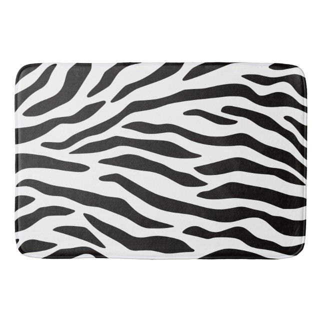 Alfombrilla De Baño Impresión de patrones de animales (Anverso)