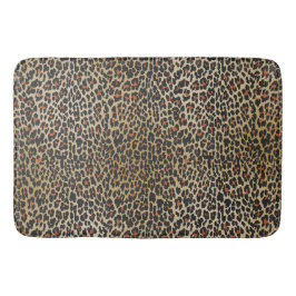 Alfombrilla De Baño Impresión de piel de leopardo