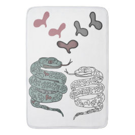 Alfombrilla De Baño Impresión de serpientes