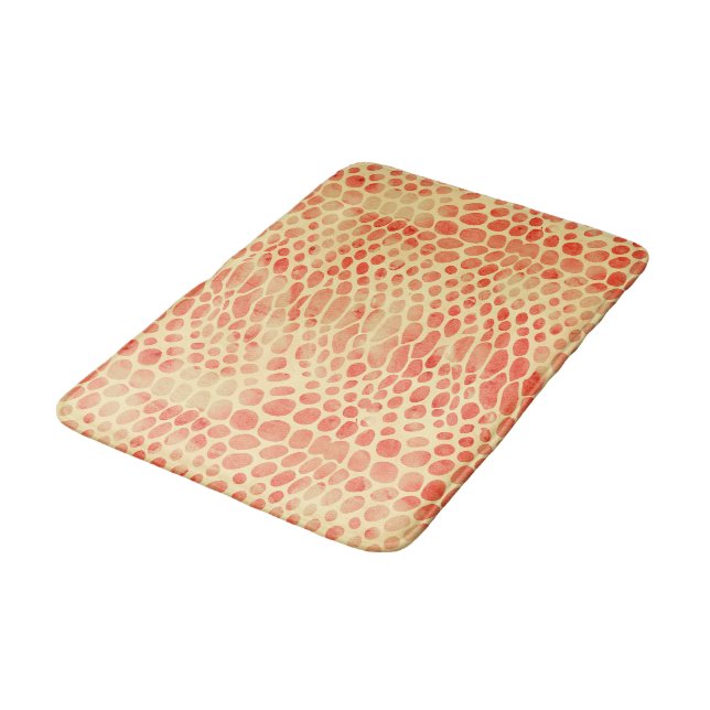 Alfombrilla De Baño Impresión de serpientes acuarelas (Angular)