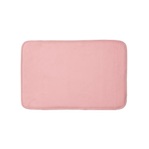Alfombrilla De Baño Impresión en color rosa rosa de color sólido