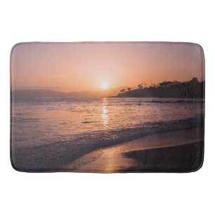 Alfombrilla De Baño Impresionante puesta de sol en la playa
