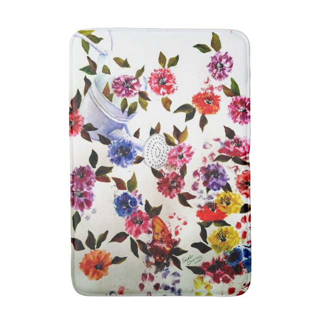 ALFOMBRILLA DE BAÑO IMPRESIONES DE PÁGINA DE PERRO (Frente vertical)