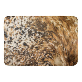 Alfombrilla De Baño Impresiones elegantes occidentales de la piel de