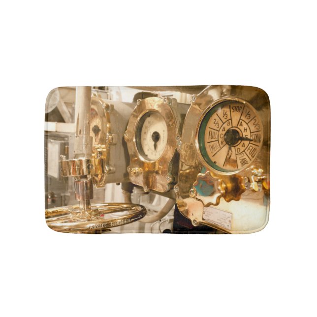 Alfombrilla De Baño Indicadores e instrumentos navegacionales en el (Anverso)