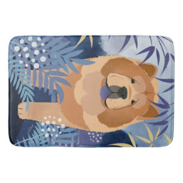 Alfombrilla De Baño INDIGO almohadilla de cráneo suave de vaca