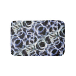 Alfombrilla De Baño índigo reciclado shibori :