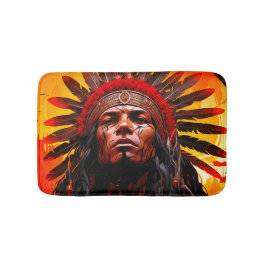 Alfombrilla De Baño Indio Ai