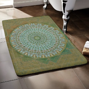 Alfombrilla De Baño Inicio del círculo de masas
