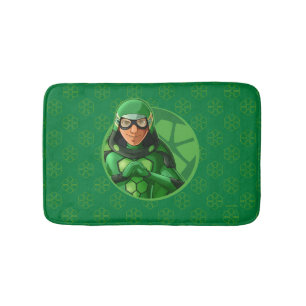 Alfombrilla De Baño Insignia verde de Carapace