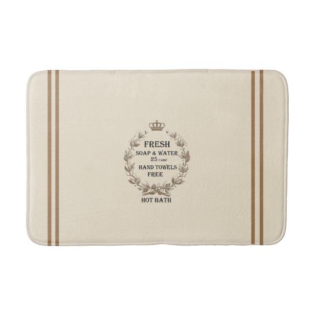 Alfombrilla De Baño Inspiración francesa (Anverso)
