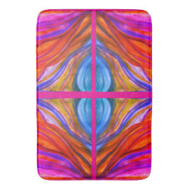 Alfombrilla De Baño Inspiraciones del desierto rosado caliente