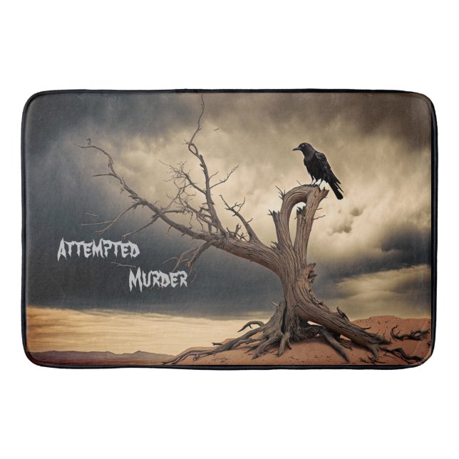 Alfombrilla De Baño Intento de asesinato (Anverso)