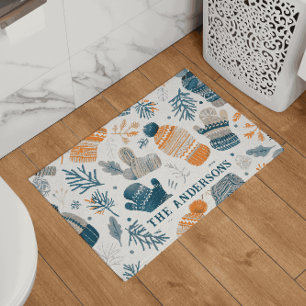 Alfombrilla De Baño Invierno De Temporada Acogedor Y Elegante Wonderla