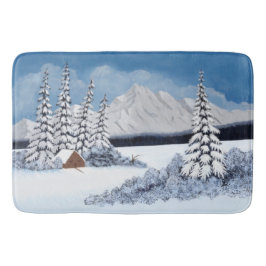 Alfombrilla De Baño Invierno nevado