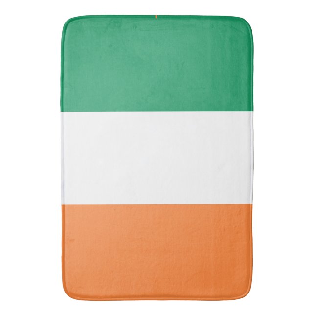 Alfombrilla De Baño Ireland National Flag, Irish standard, Banner (Frente vertical)