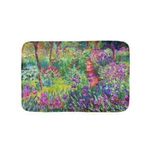Alfombrilla De Baño Iris Garden Claude Monet Bella Artes