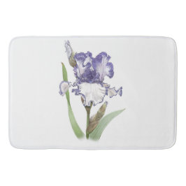 Alfombrilla De Baño Iris rufado morado