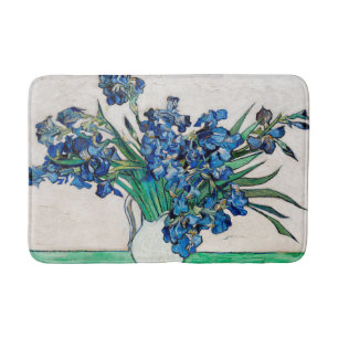 Alfombrilla De Baño Irises (1890) de Vincent Van Gogh