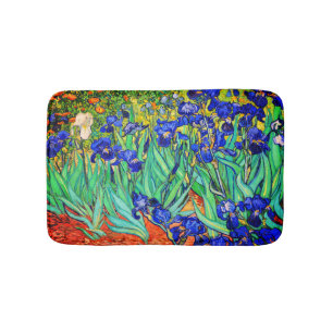 Alfombrilla De Baño Irises de Vincent Van Gogh