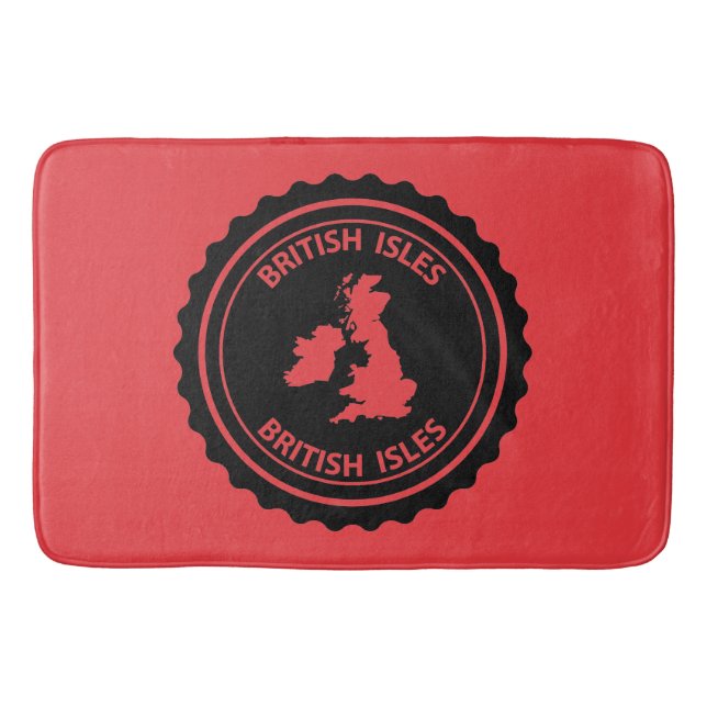 Alfombrilla De Baño Islas Británicas (Anverso)