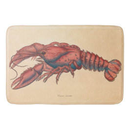 Alfombrilla De Baño James Sowerby Serrate Lobster