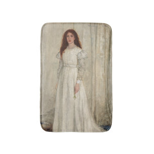 Alfombrilla De Baño James Whistler - Sinfonía en blanco No. 1