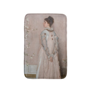 Alfombrilla De Baño James Whistler - Sinfonía en color de carne y rosa