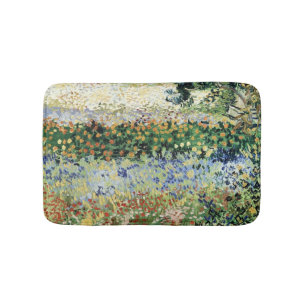 Alfombrilla De Baño Jardín de Vincent van Gogh el   en la floración,