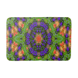 Alfombrilla De Baño Jardín Mandala....