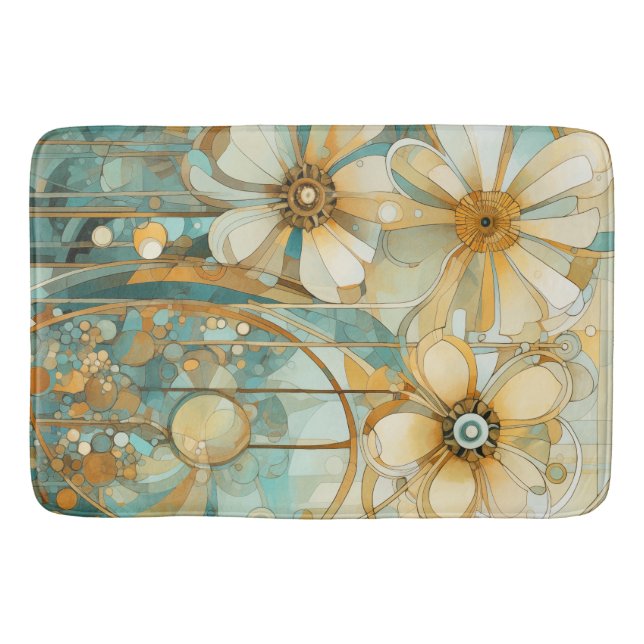 Alfombrilla De Baño Jardín suave 3 (Anverso)