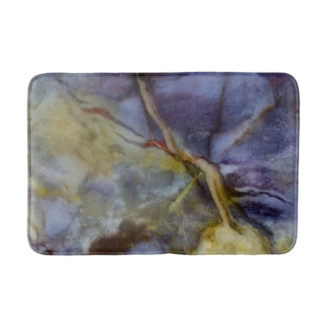 Alfombrilla De Baño Jasper violeta (Anverso)