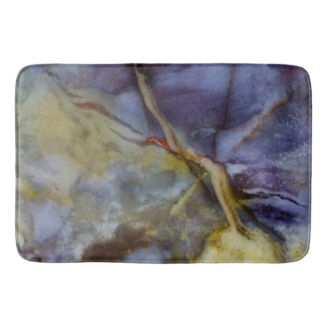 Alfombrilla De Baño Jasper violeta (Anverso)
