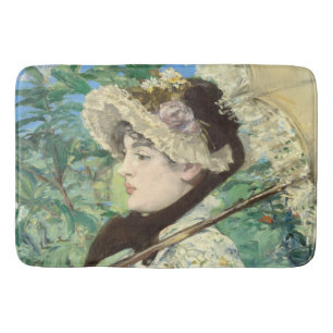Alfombrilla De Baño Jeanne (primavera) Edouard Manet