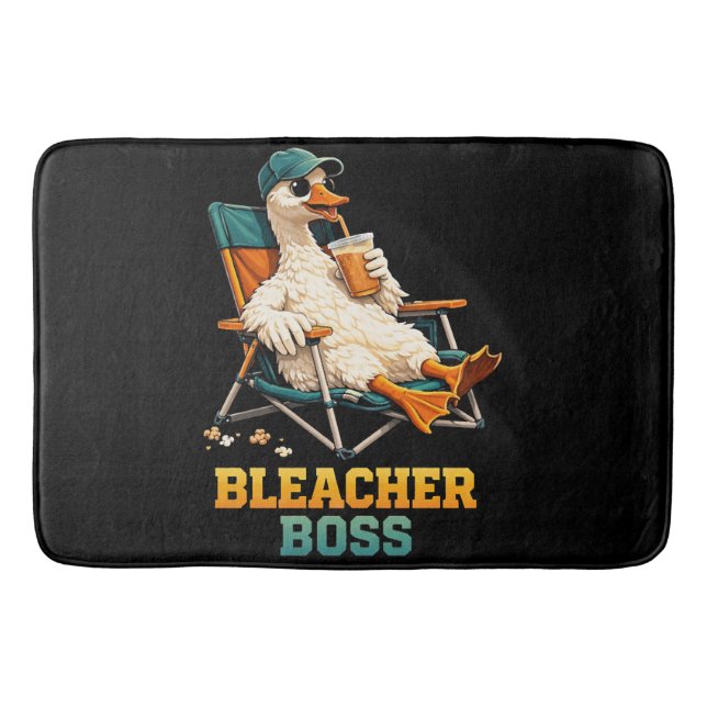 Alfombrilla De Baño Jefe de Gradas de Ganso (Anverso)