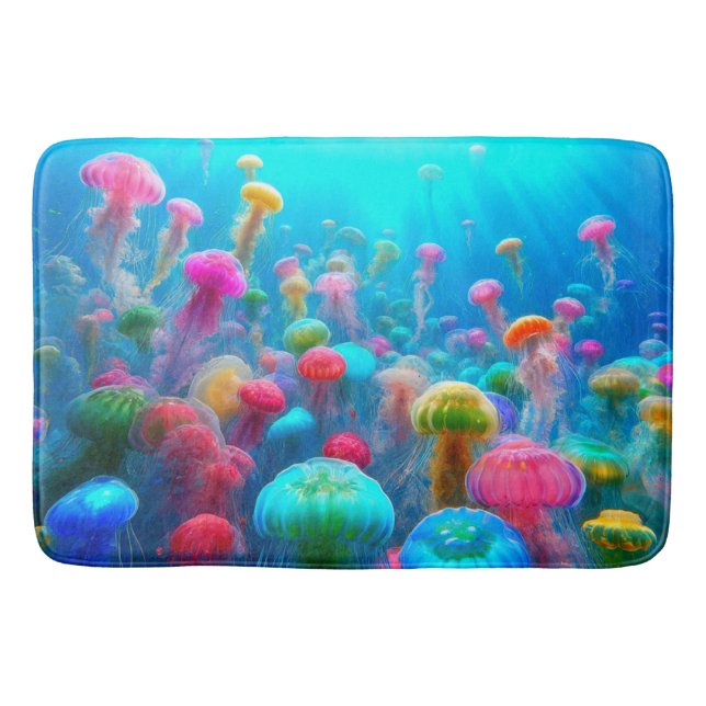 Alfombrilla De Baño Jelly Fish (Anverso)