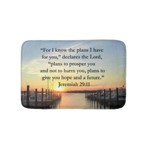 ALFOMBRILLA DE BAÑO JEREMIAH PACÍFICO 29:11 PUENTE DE SOL