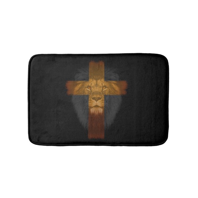 Alfombrilla De Baño Jesús León de Judah Bath Mat (Anverso)
