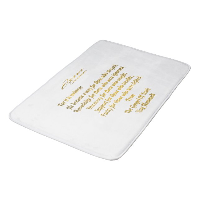 Alfombrilla De Baño Jesús se convirtió (Angular)