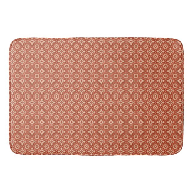Alfombrilla De Baño Jitoe Memory Foam Bath Mat - Rojo (Anverso)