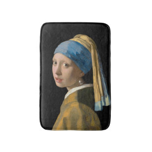 Alfombrilla De Baño Johannes Vermeer, Chica de Pearl Earring