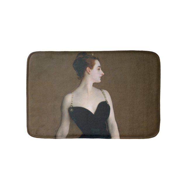 Alfombrilla De Baño John Singer Sargent Madame X Classic Retrato (Anverso)