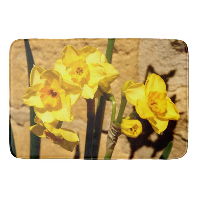 Alfombrilla De Baño Jonquil Flowers Bath Mat (Anverso)