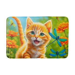Alfombrilla De Baño Joyous Kitten