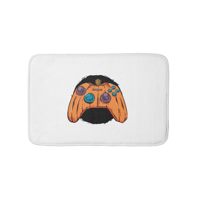 ALFOMBRILLA DE BAÑO JUEGO HALLOWEING DE PUMPKIN GAMEPAD (Anverso)