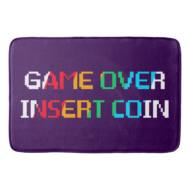 Alfombrilla De Baño Juego Terminado Inserte Moneda (Anverso)