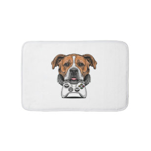 Alfombrilla De Baño Jugador de perros - Videojuego